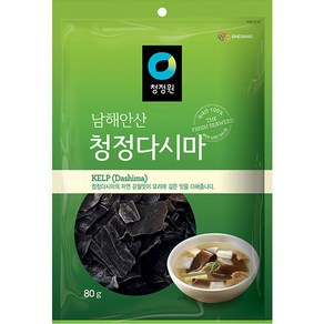 대상 청정원 청정다시마, 80g, 1개