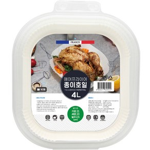 리빙베리 에어프라이어 직사각 종이호일 4L 90p