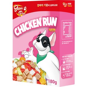 슈퍼포우 동결건조 강아지 치킨런, 닭, 180g