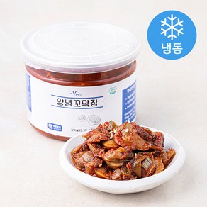 초록햇살 양념꼬막장 (냉동), 1개, 250g