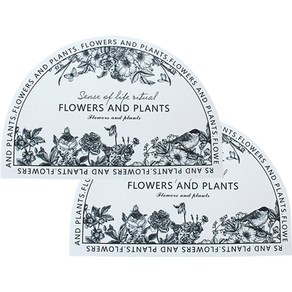 디씨네트워크 빨아쓰는 욕실 주방 규조토 발매트 북유럽풍 플반원형 60 x 39 cm 2p