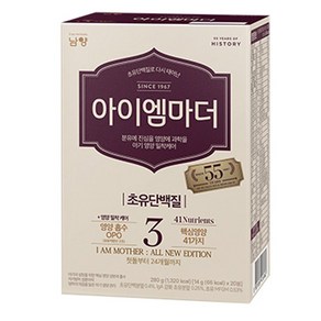 초유단백질로 다시 태어난 아이엠마더 3단계 12~24개월 280g, 20개입, 1개