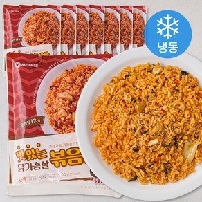 미트리 맛있는 닭가슴살 볶음밥 닭갈비 (냉동), 200g, 8개