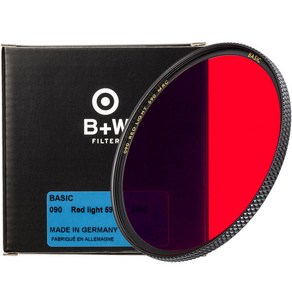 슈나이더크로이츠나흐 B+W BASIC MRC RED LIGHT 090 필터 39mm, 1개