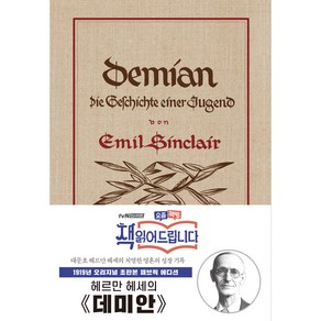 헤르만 헤세 탄생 140주년 기념 초호화 패브릭 : 초판본 데미안 리커버 양장