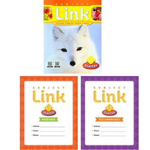 Subject Link Starter L3 + Word book L3 + Test & Worksheet L3 초등3학년 세트 전3권