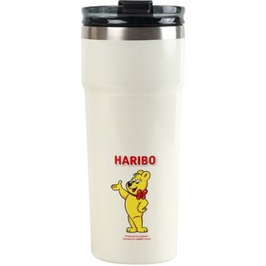 하리보 골드베어 투고 텀블러, 베이지, 500ml