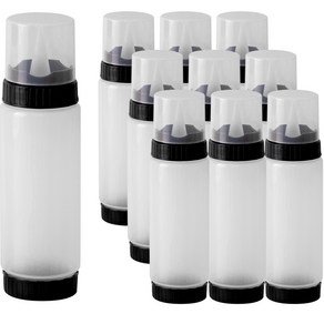 월포 잘라쓰는 실리콘노즐 소스통, 350ml, 10개