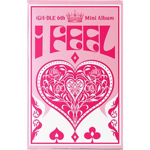 (여자)아이들 - 미니앨범 6집 : I feel Queen Ver + PLAYING CARD + LYRIC PAPER + CD & HOLDER + PHOTO CARD + POLAROID + MINI POSTER + 초도 3종 세트