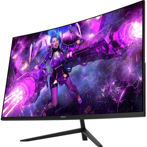 앱코 FHD 165Hz 게이밍 27인치 커브드 초슬림 모니터