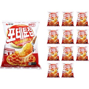 포테토칩 잭슨페퍼로니맛, 105g, 12개