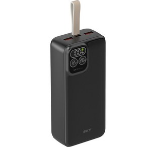 스카이 필 PD 30 22.5W LCD 디스플레이 고속 충전 보조배터리 30000mAh