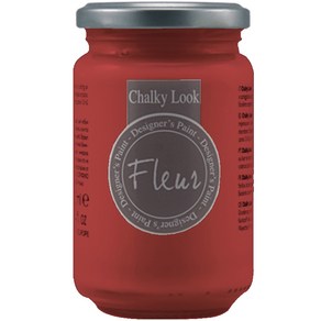 Fleu 초키룩 미네랄 컬러 아크릴 물감 F36 CHERRY LIPS, 330ml, 1색