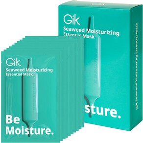 GIK 씨위드 모이스처라이징 에센셜 마스크팩 30ml, 10개입, 1개