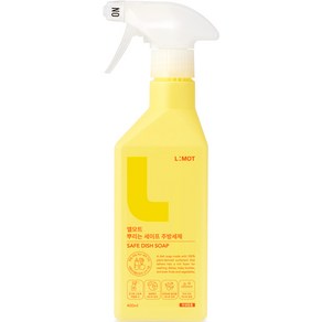 엘모트 뿌리는 세이프 주방세제, 1개, 400ml