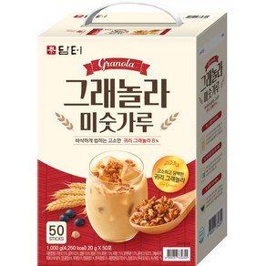 담터 그래놀라 미숫가루 50p