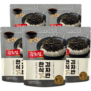 광천김 50년 전통 김의 명가 한식 김자반, 50g, 5개