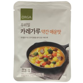 올가홀푸드 우리밀 카레가루 약간매운맛