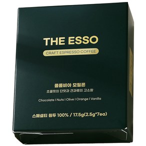 디에쏘 에스프레소 파우더커피 콜롬비아 모틸론, 2.5g, 7개입, 1개