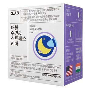 정관장LAB 더블 수면 스트레스케어, 30회분, 1개