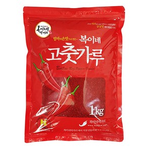 복이네먹거리 중국산 고춧가루 보통맛 찜용, 1개, 1kg