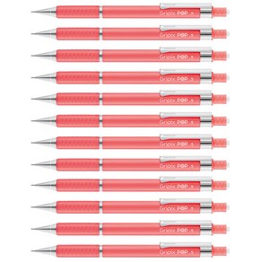 모나미 그리픽스팝 샤프 오렌지핑크, 0.5mm, 12개