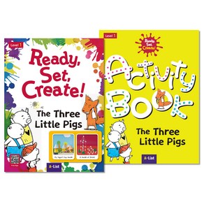 Ready Set Ceate! 1 : The Thee Little Pigs (Student Book + Wokbook), 에이리스트