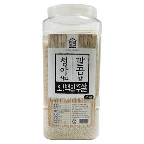 백진주쌀, 등 외, 2kg, 1개