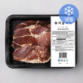 세울푸드 칼집넣은 양념 돼지왕구이 (냉동), 350g, 1개