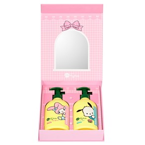 그린핑거 산리오 유아용 마이키즈 하우스 로션 플러스 320ml + 워시 320ml 세트