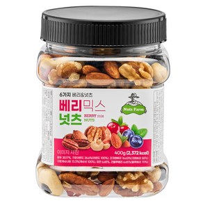 넛츠팜 베리 믹스 넛츠, 400g, 1개