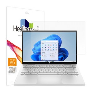 힐링쉴드 HP 파빌리온 X360 14-dy 항균 종이질감 블루라이트차단 액정보호필름, 1세트