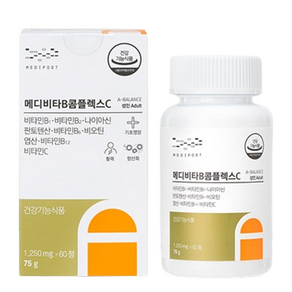 메디포스트 모비타 메디비타B 콤플렉스C 75g, 60정, 1개