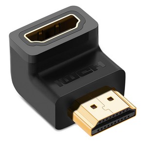 유그린 HDMI M to F 연장 젠더 커플러, 1개