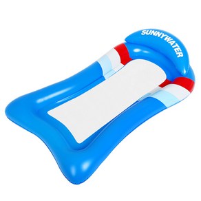 써니워터 메가 라운지 해먹 튜브 143cm, 블루, 1개