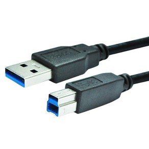 디옵텍 USB 3.0 A B 프린터 케이블 블랙 U3AB50