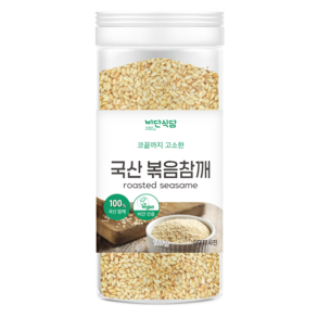 비단식당 국산 볶음참깨, 160g, 1개