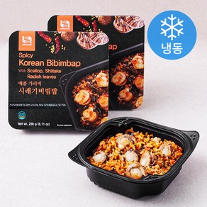 어부의식탁 매콤 가리비 시래기비빔밥 (냉동), 230g, 3개