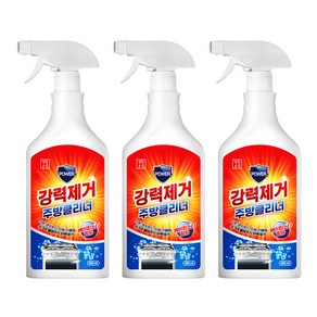 생활공식 강력제거 주방클리너, 3개, 500ml