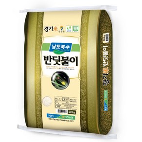 연천농협 2024년산 햅쌀 경기미 반딧불이쌀 대안미, 특등급, 20kg, 1개