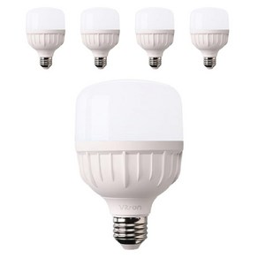 비츠온 T 벌브 E26 LED 전구 30W, 전구색, 4개