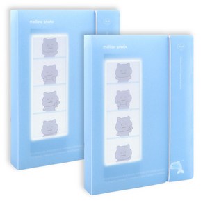 대시앤도트 멜로우 포토 네컷앨범 2p, 01.소다블루, 40p, 1개