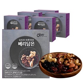 오트리 하루견과 베리담은 견과류 10p, 200g, 6개