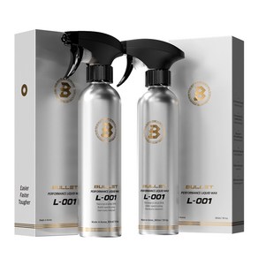 불렛 L001 퍼포먼스 물왁스, 300ml, 2개