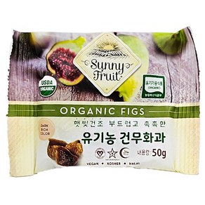 써니후르츠 유기농 건무화과 12개입, 600g, 1개