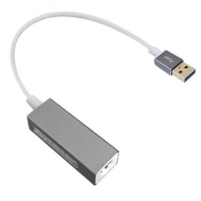 노뉴 USB 3.0 기가 랜젠더 랜카드, NONEW-GLU30DS(다크실버), 1개