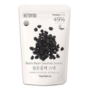 검은콩깨 스낵, 1개, 70g