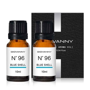 GIOVANNY 연무 아로마 오일 차량용 디퓨저 10ml 리필