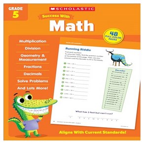 Scholastic Success with Math Grade 5