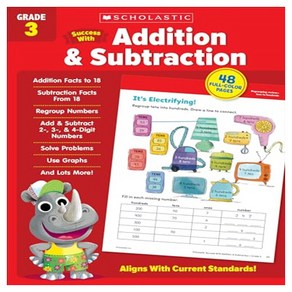 Scholastic Success with Addition & Subtraction Grade 3